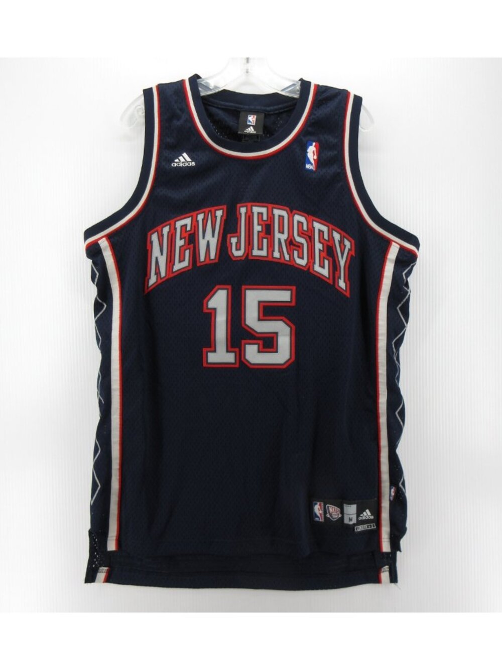 VGT Vince Carter Jersey Medium New Jersey Nets Swingman Adidas Y2K NEW